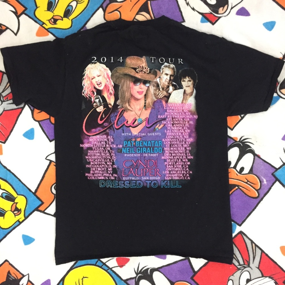 Cher 2014 dressed to kill tour shirt - Picture 3 of 4